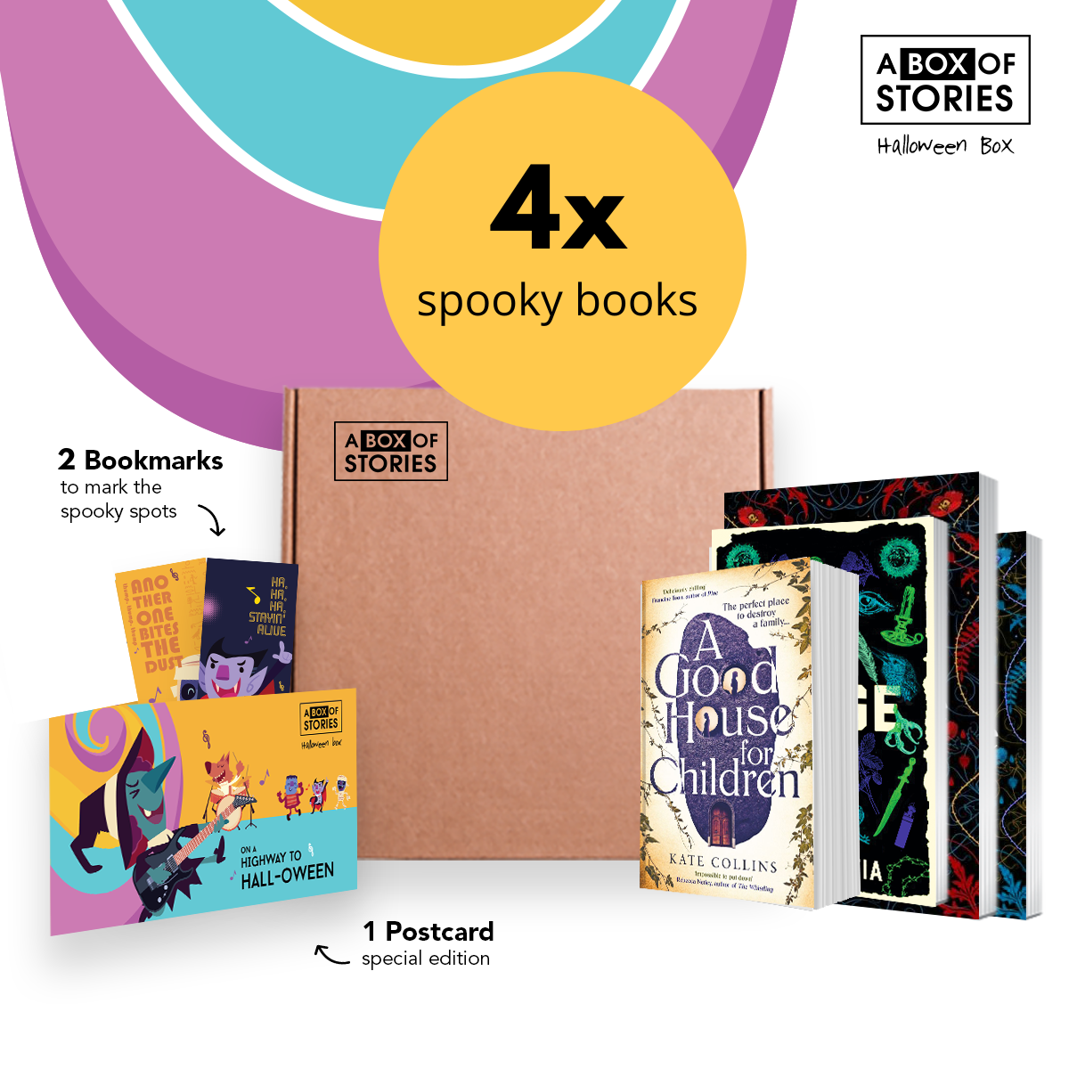 HALLOWEEN SPECIAL EDITION 4 BOOK BOX A Box Of Stories halloween-special-edition-4-book-box-a-box-of-stories
