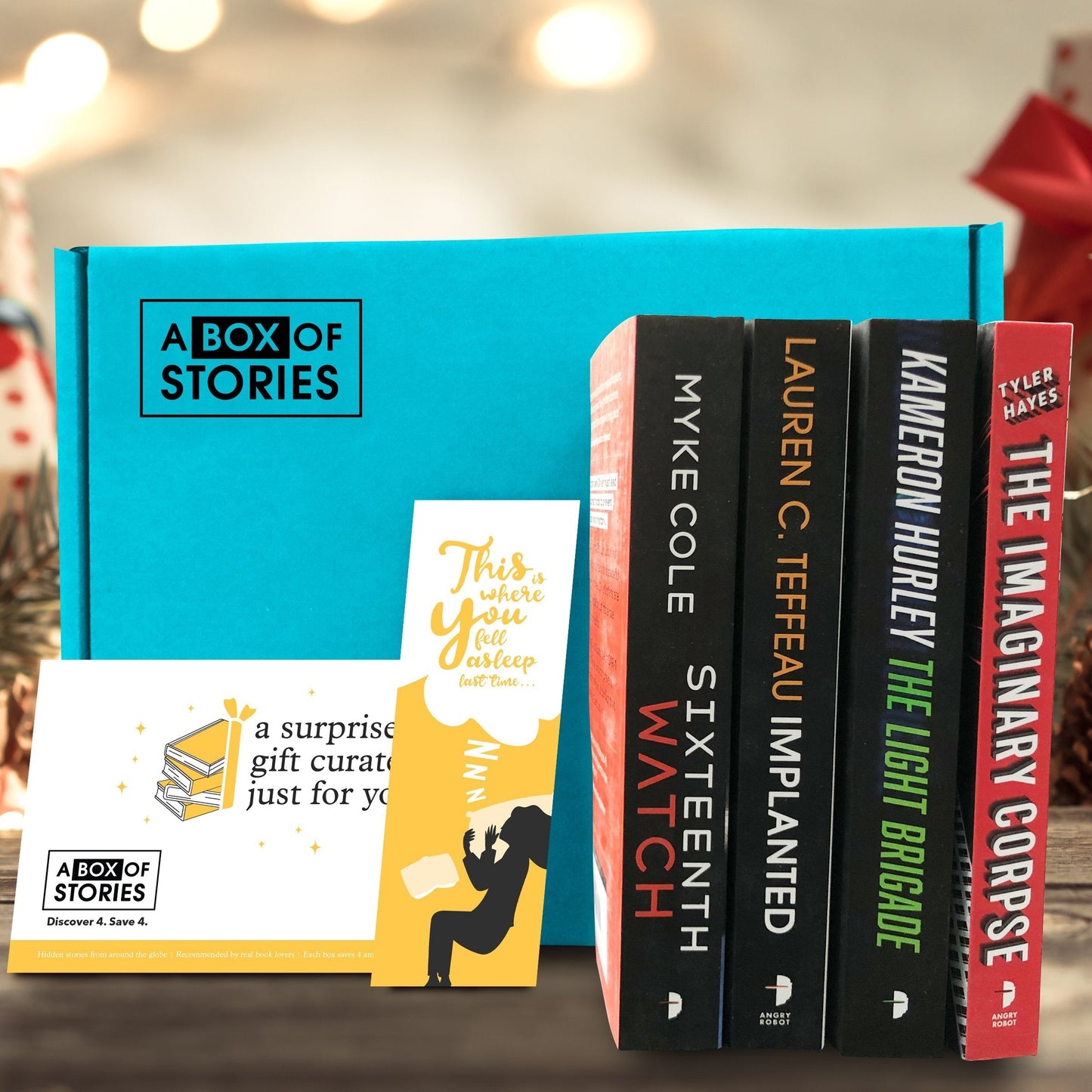 Gift Box Fantasy Box of 4 Surprise Books
