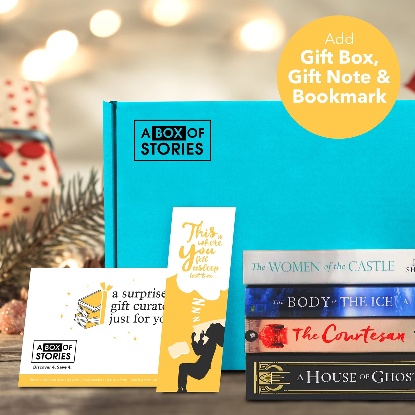 Historical Fiction Box of 4 Surprise Books - A Box of Stories