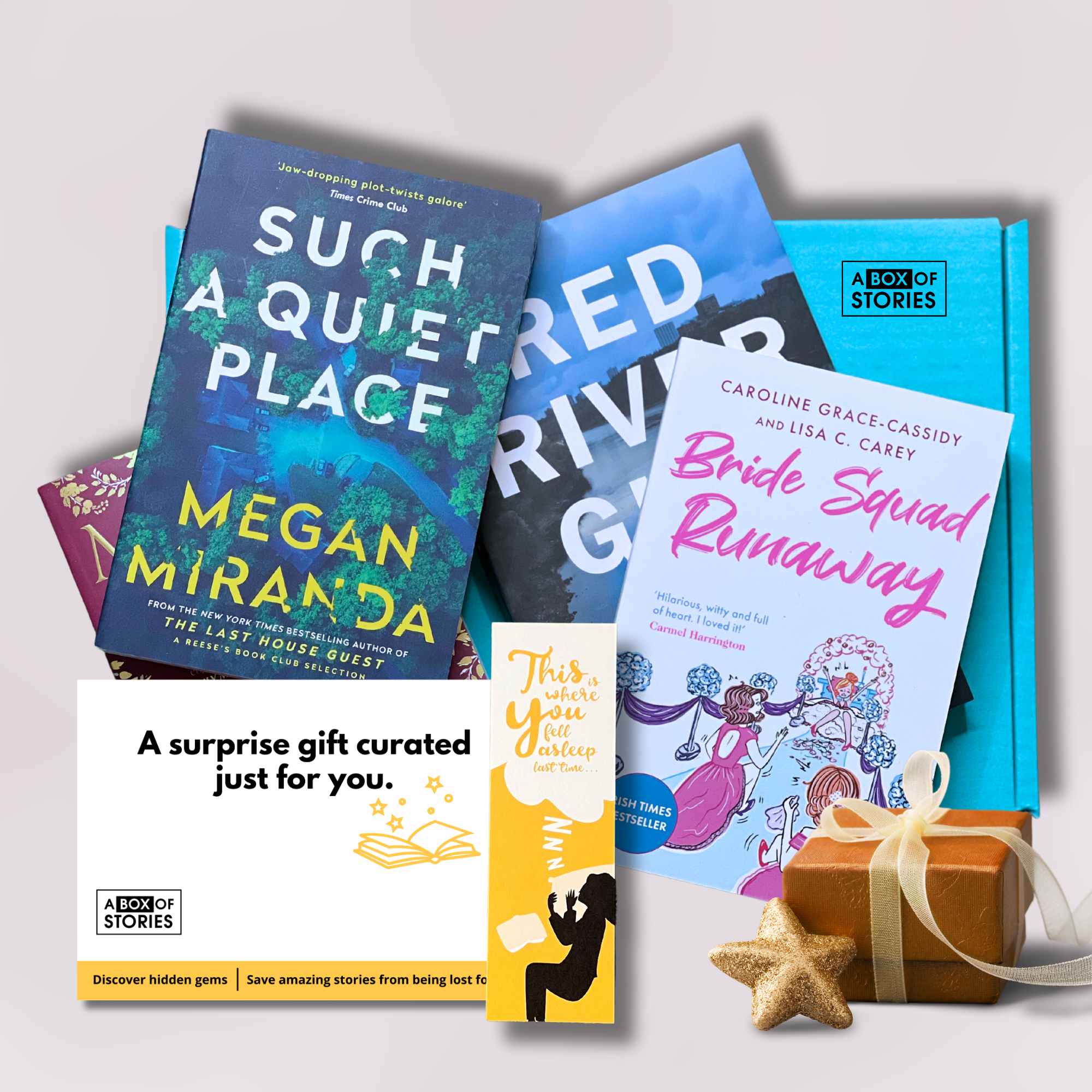 Build Your Fiction Box - Gift Box of 4 Books