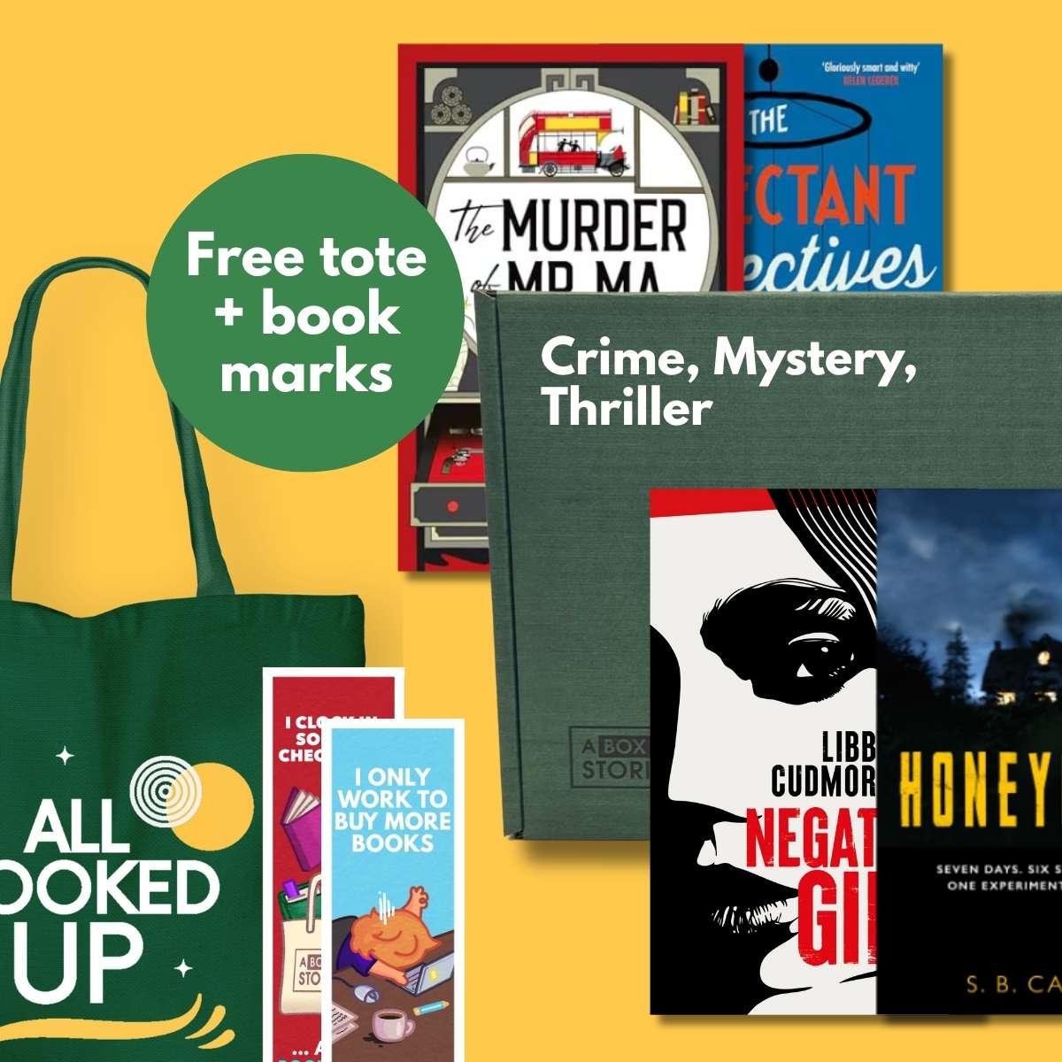 Crime, Mystery & Thriller - 4 Book Box