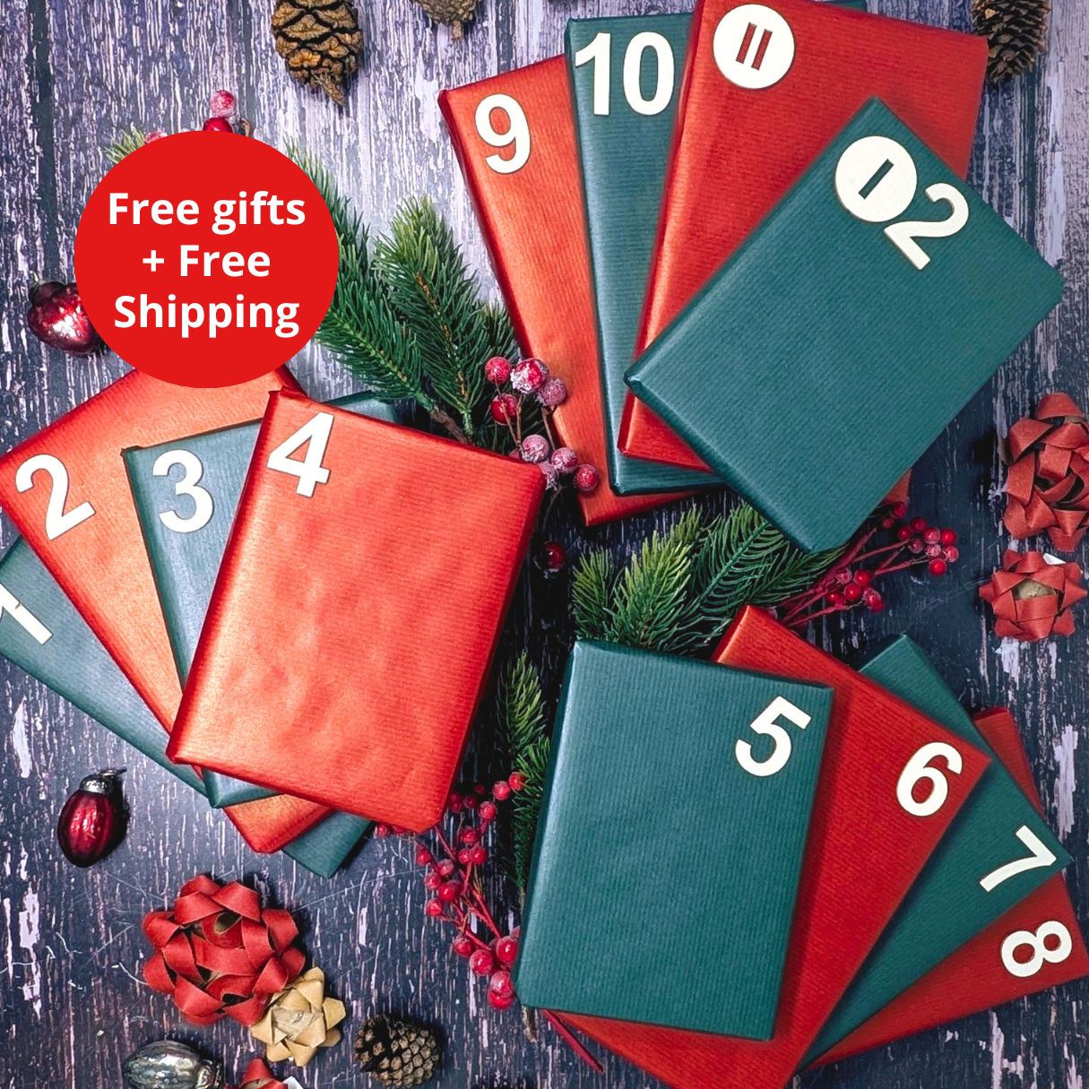 Fiction Advent Calendar - 12 Books