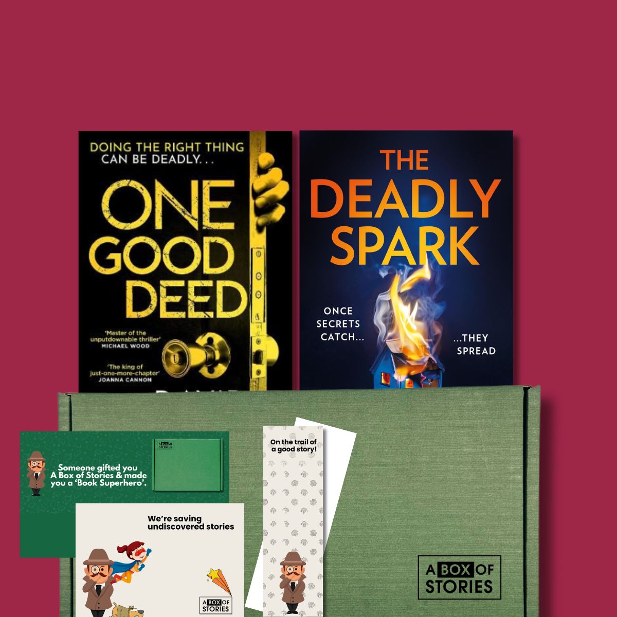Crime, Mystery & Thriller Book Box