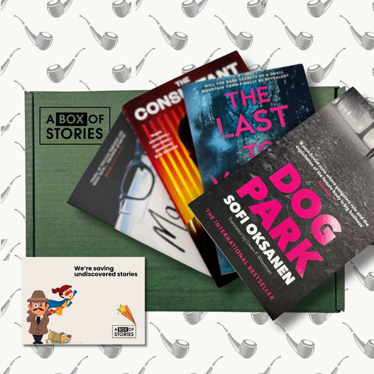Crime, Mystery & Thriller Box of 4 Surprise Books