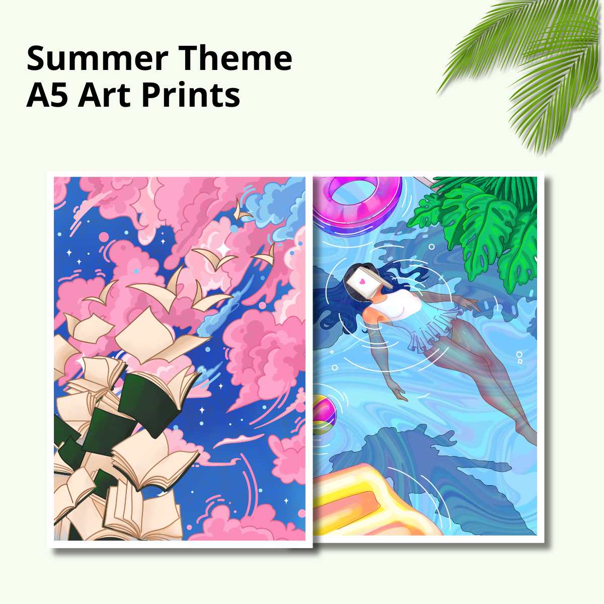 Summer Themed Art Prints 2x