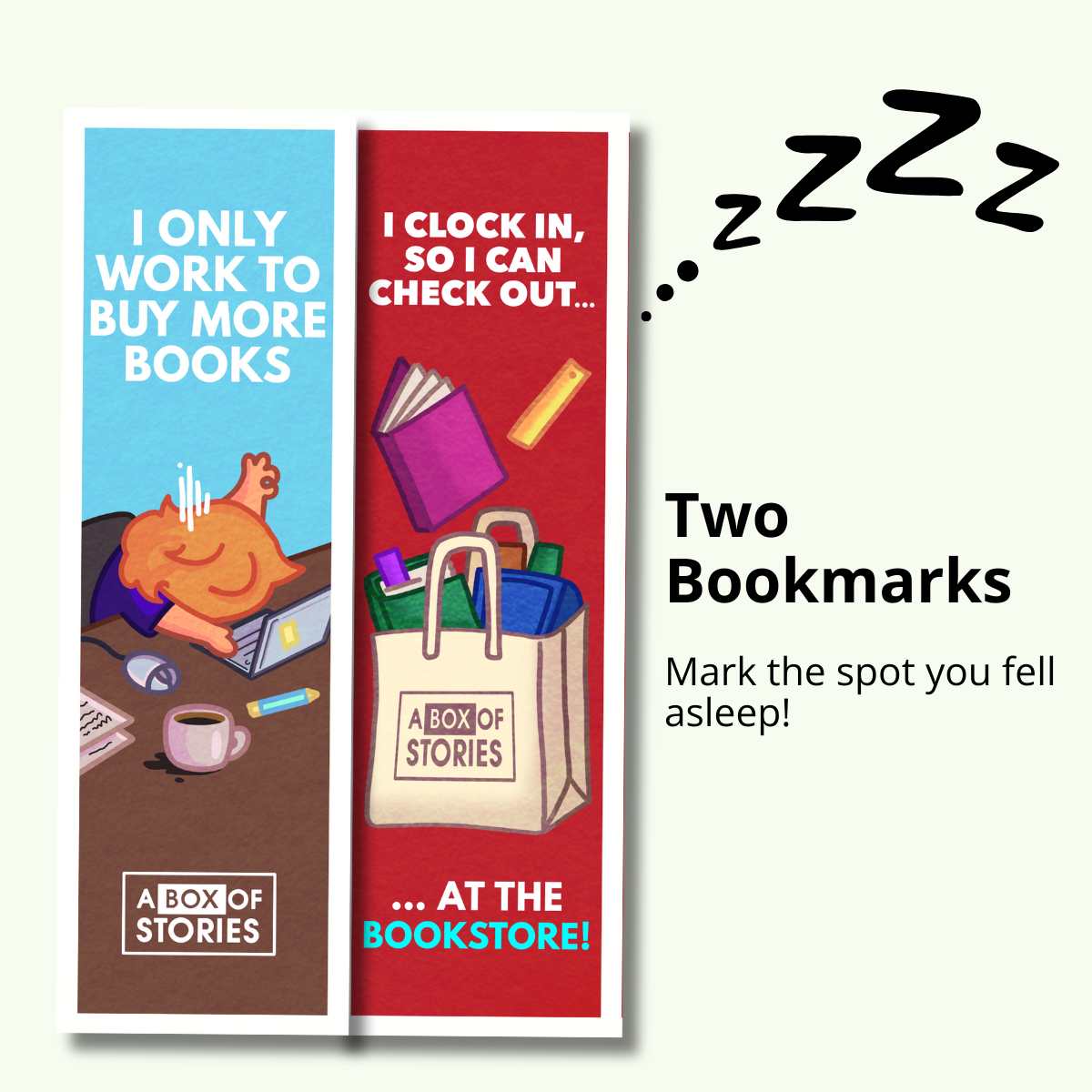 Set of 2 Bookmark