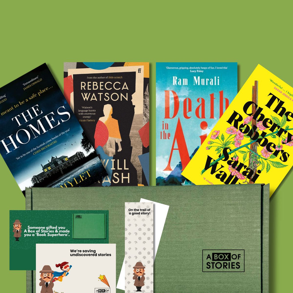 A Surprise Subscription Box of 4 Fiction Books
