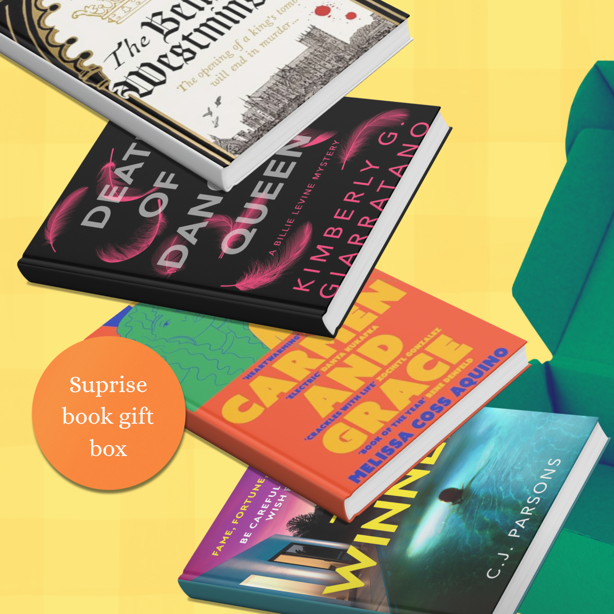 A Surprise Box of 4 Mixed Books