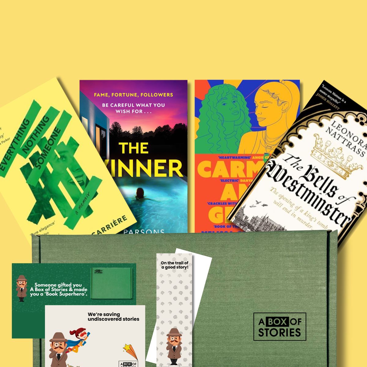 A Surprise Box of 4 Mixed Books