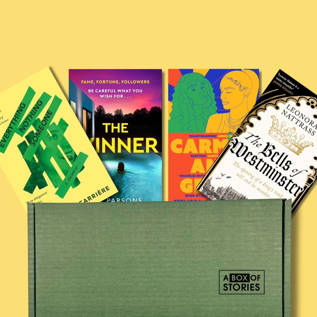 A Surprise Box of 4 Mixed Books