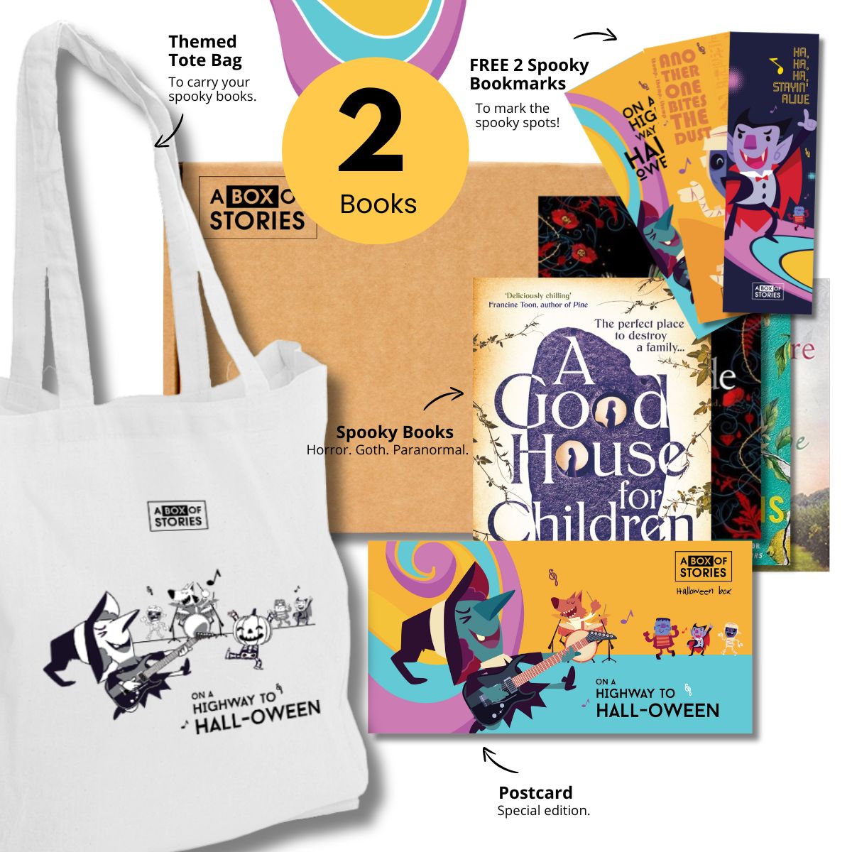 HALLOWEEN SPECIAL EDITION BOOK BOX