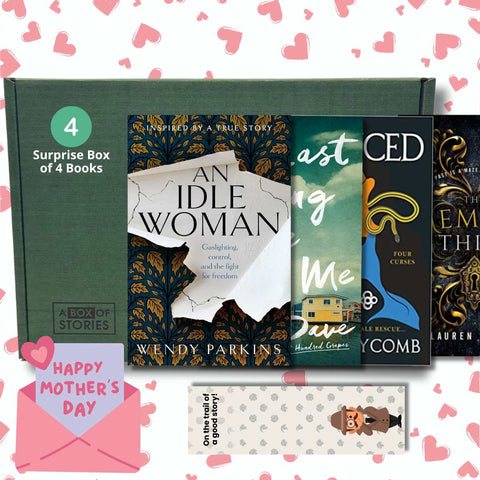 Surprise Box of 4 Books with Gift Note and Bookmark