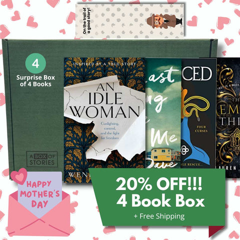Surprise Box of 4 Books with Gift Note and Bookmark