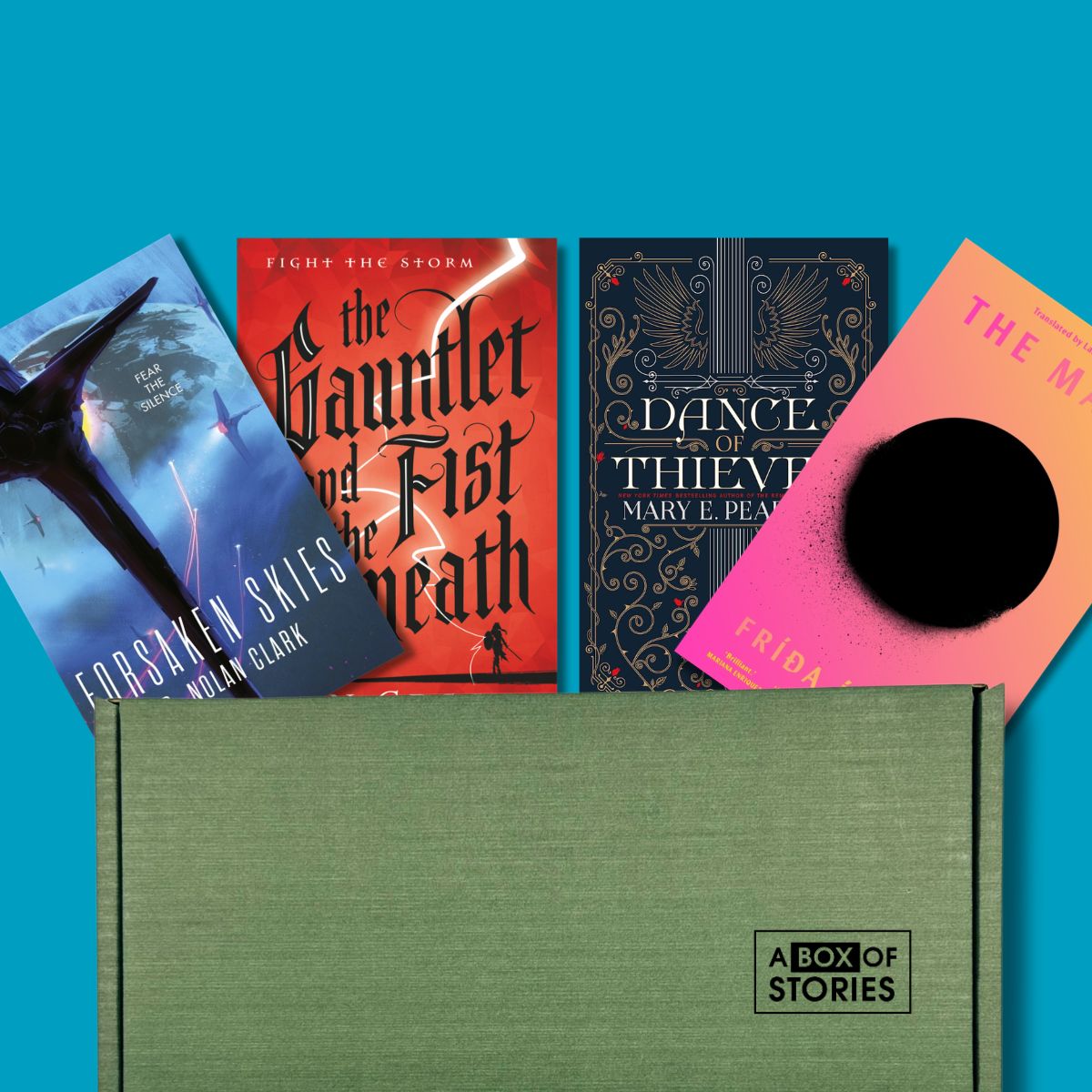 A Science Fiction & Fantasy Box of 4 Surprise Books