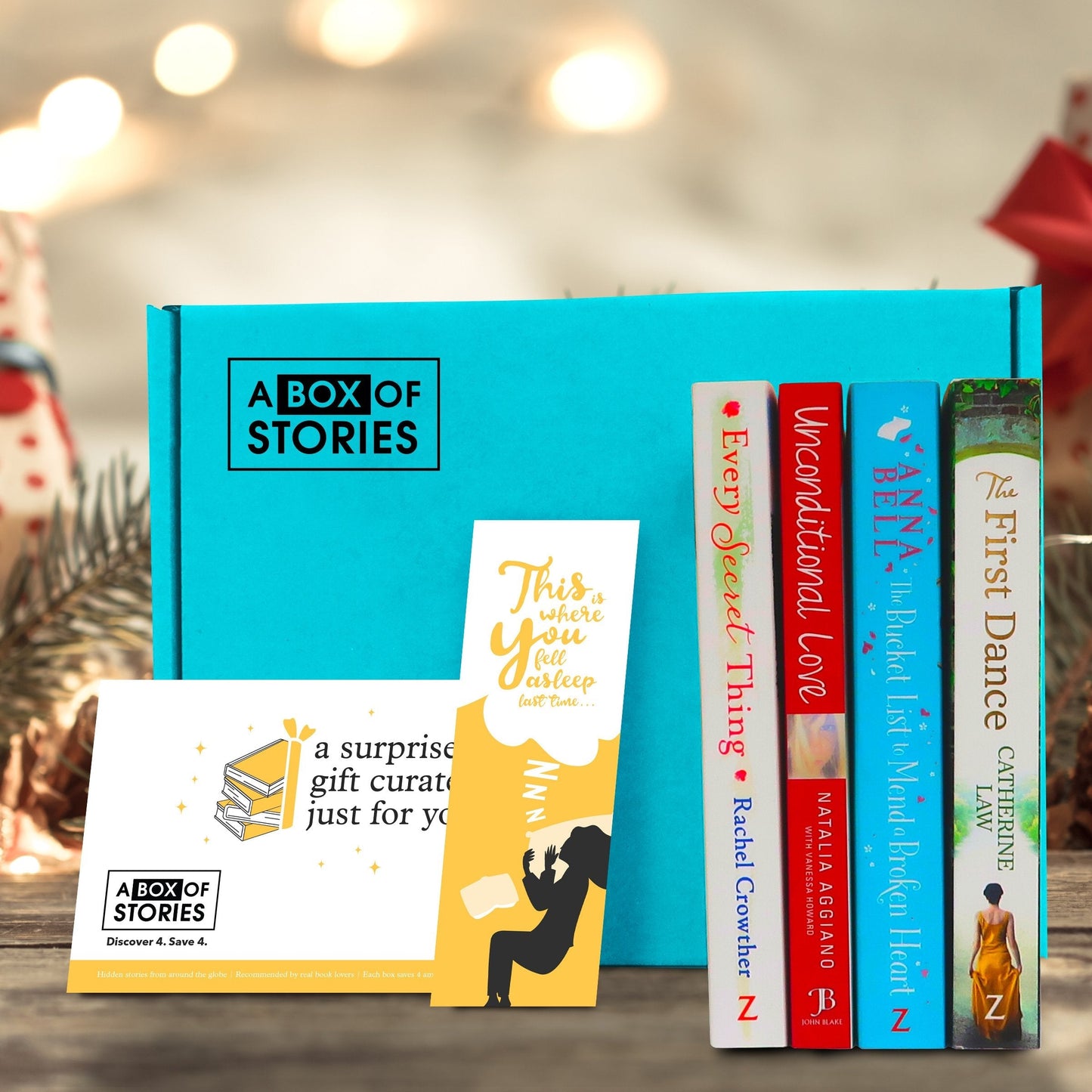 Gift Box Light Reads Box of 4 Surprise Books