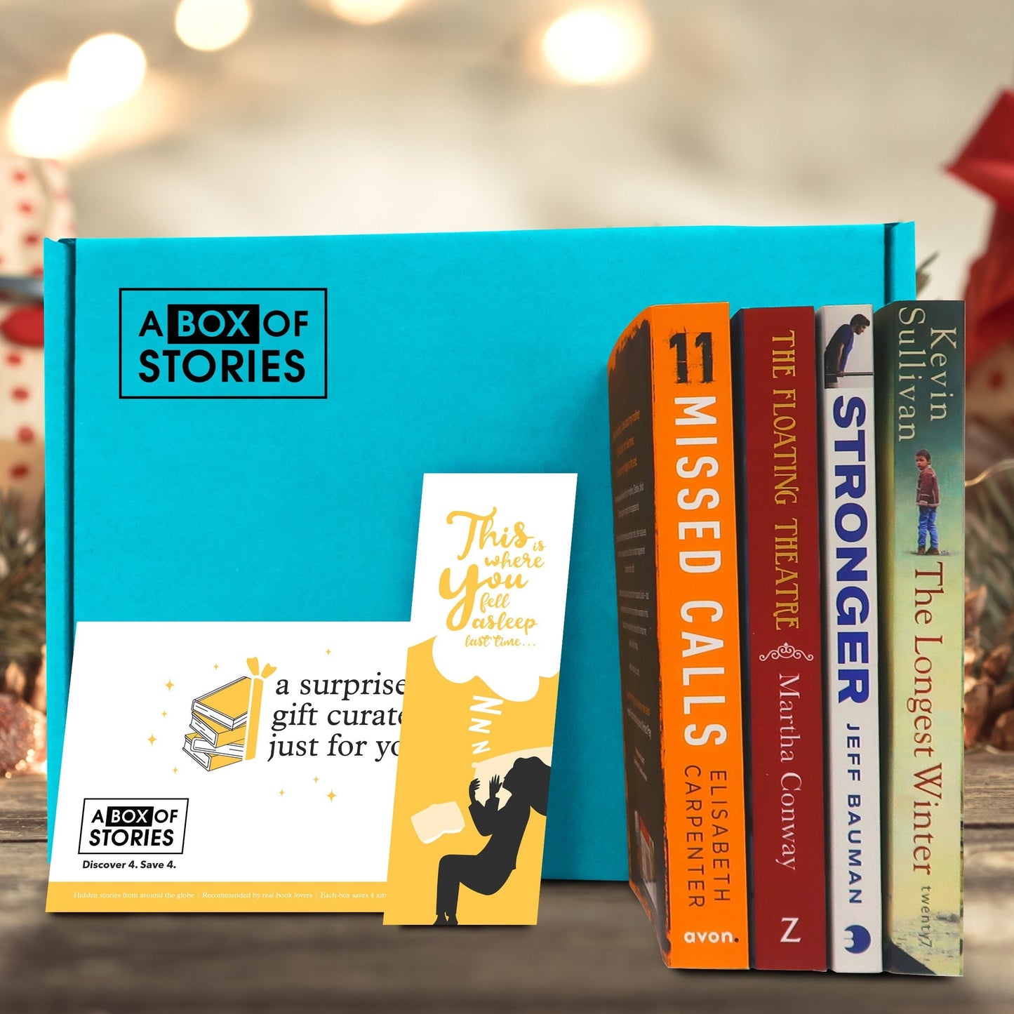 Gift Box A Surprise Box of 4 Mixed Books