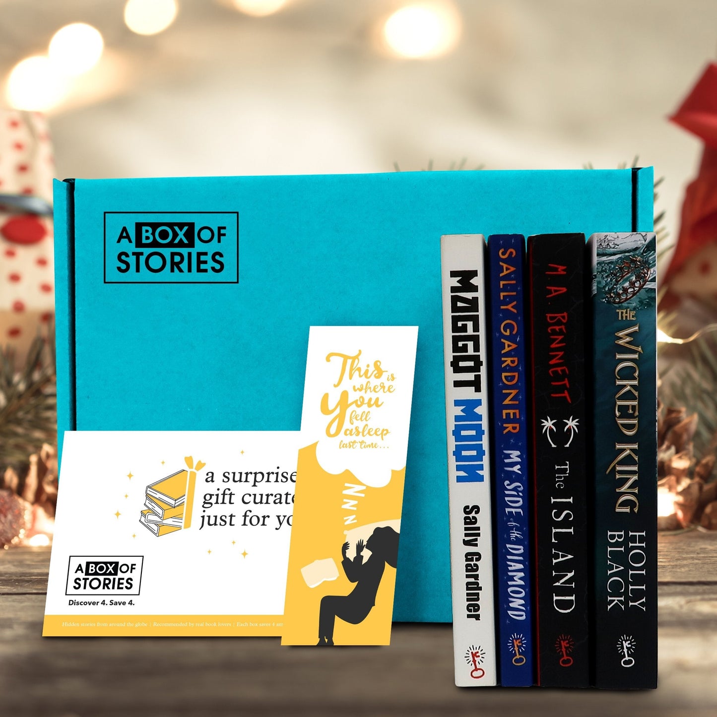 Gift Box Young Adult Box of 4 Surprise Books