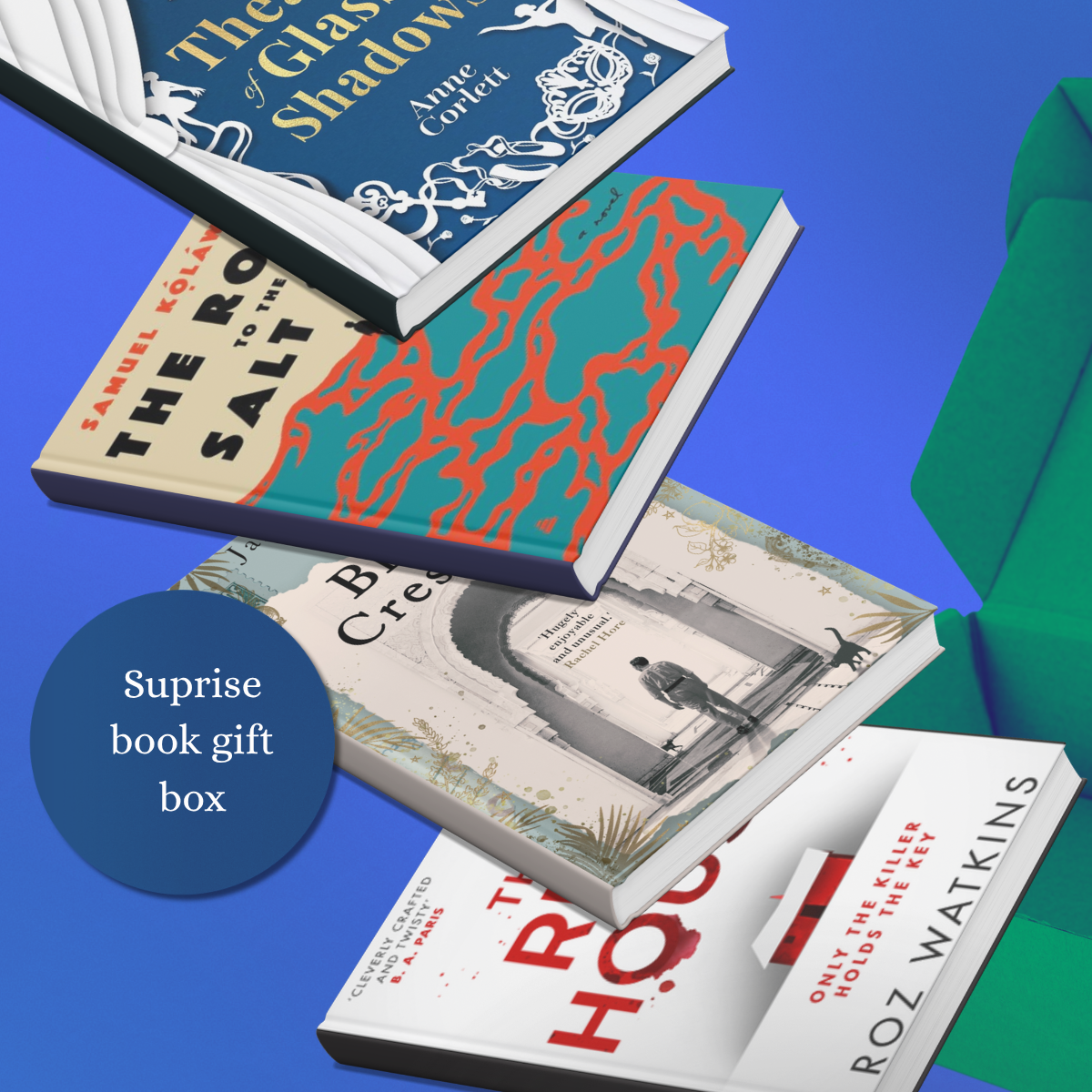 Build Your Fiction Box - Gift Box of 4 Books