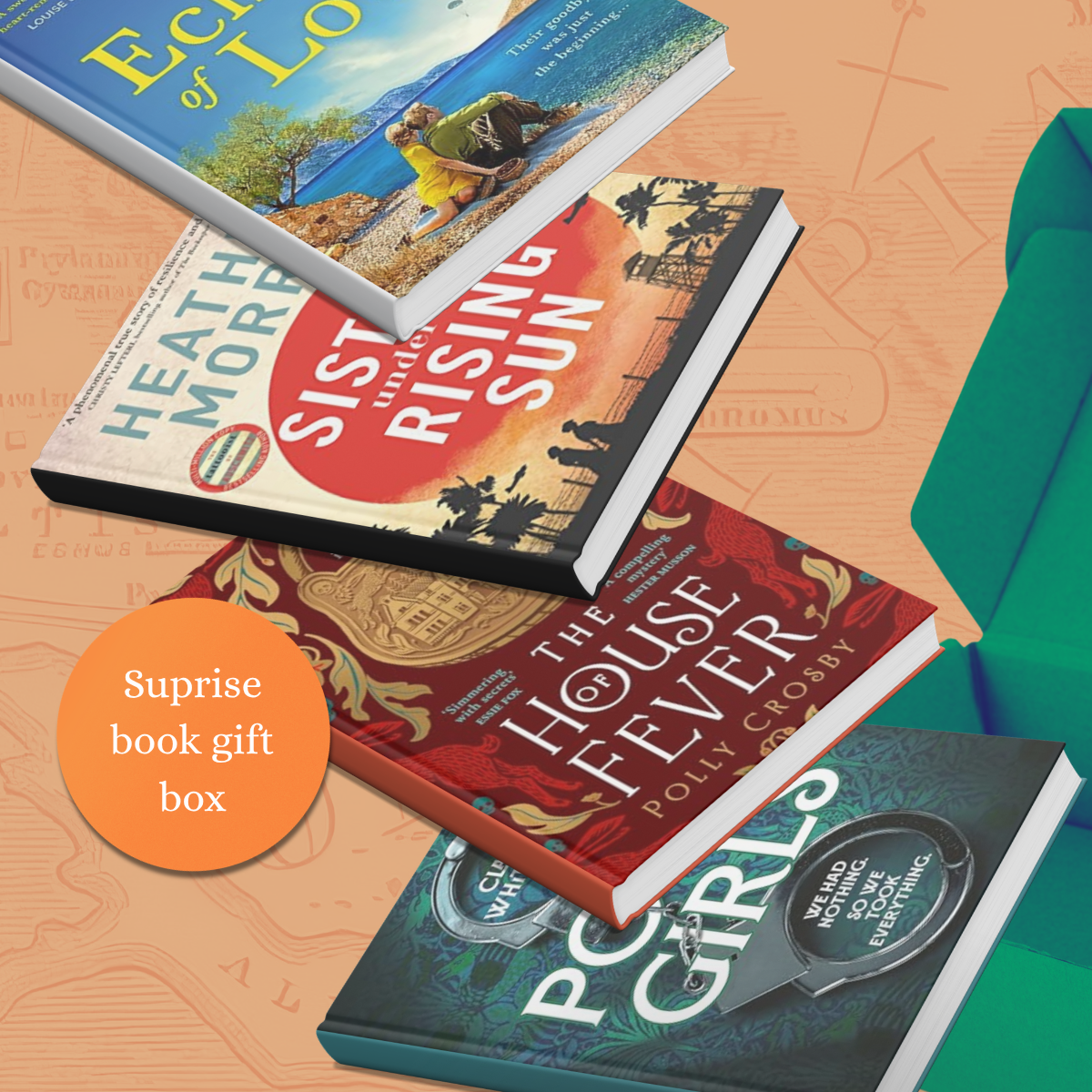 A Historical Fiction Box of 4 Surprise Books