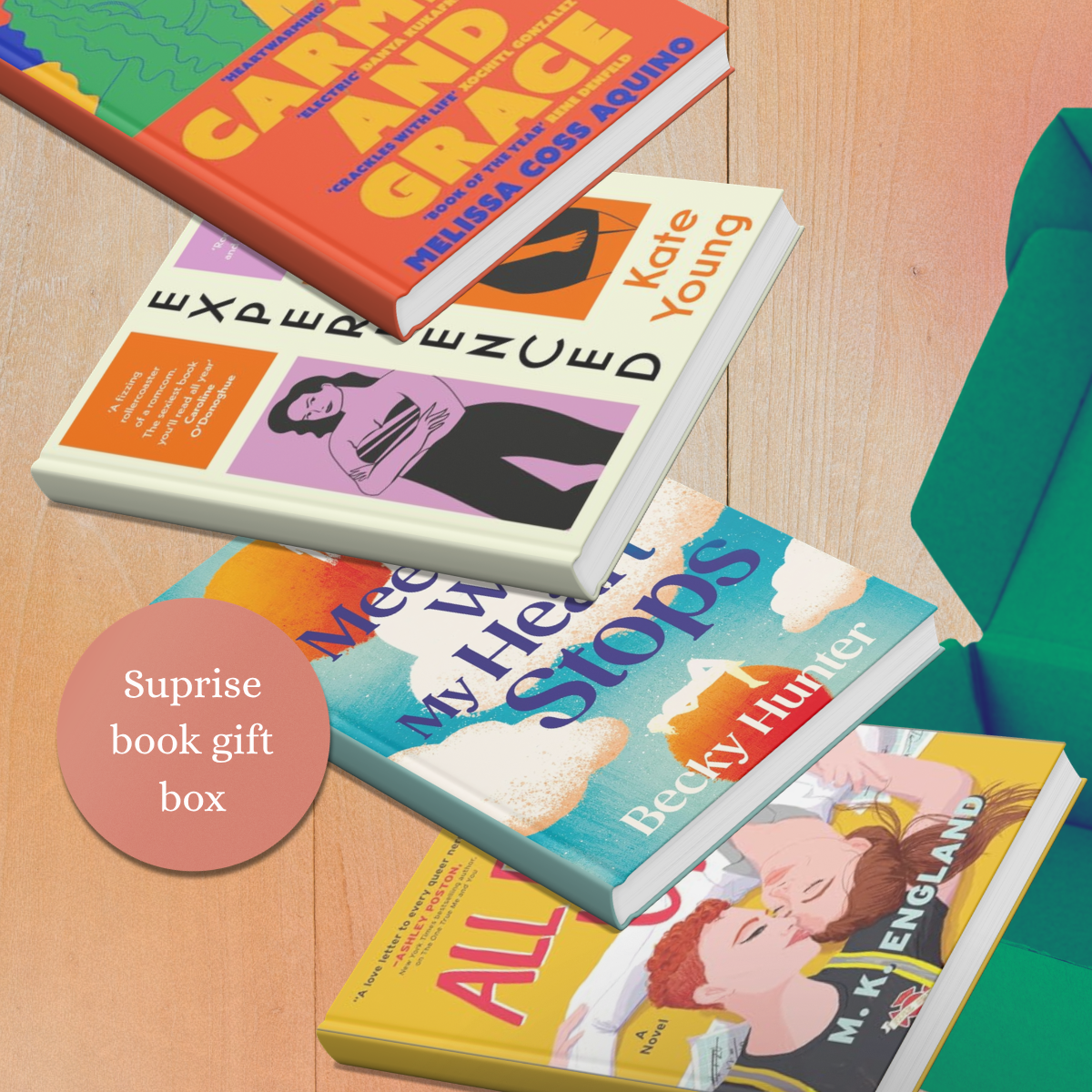 A Light Reads Box of 4 Surprise Books