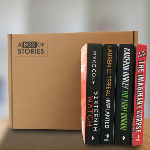 Science Fiction Box of 4 Surprise Books - A Box of Stories
