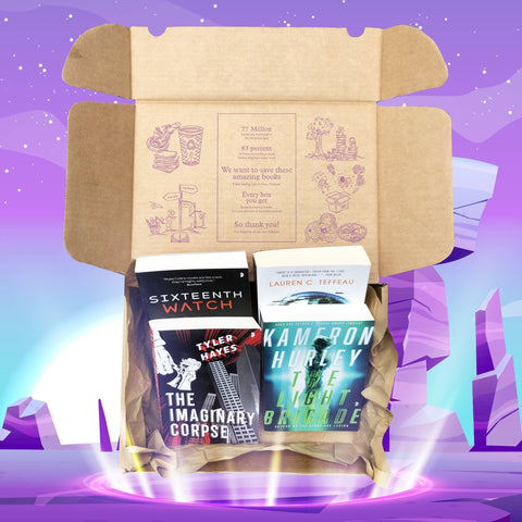 Science Fiction & Fantasy Box of 4 Surprise Books - A Box of Stories
