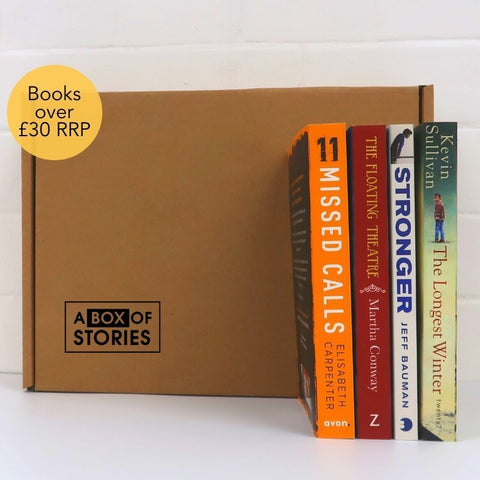 Prepaid: Surprise Subscription Box of 4 Books - 6 Total Boxes Delivered, One Every 2 Months - A Box of Stories