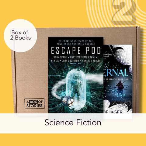 Science Fiction - Box of 2 Surprise Books - A Box of Stories