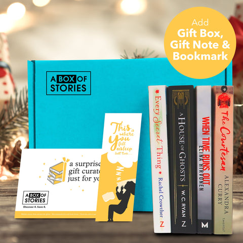 Surprise Subscription Box of 4 Fiction Books - A Box of Stories